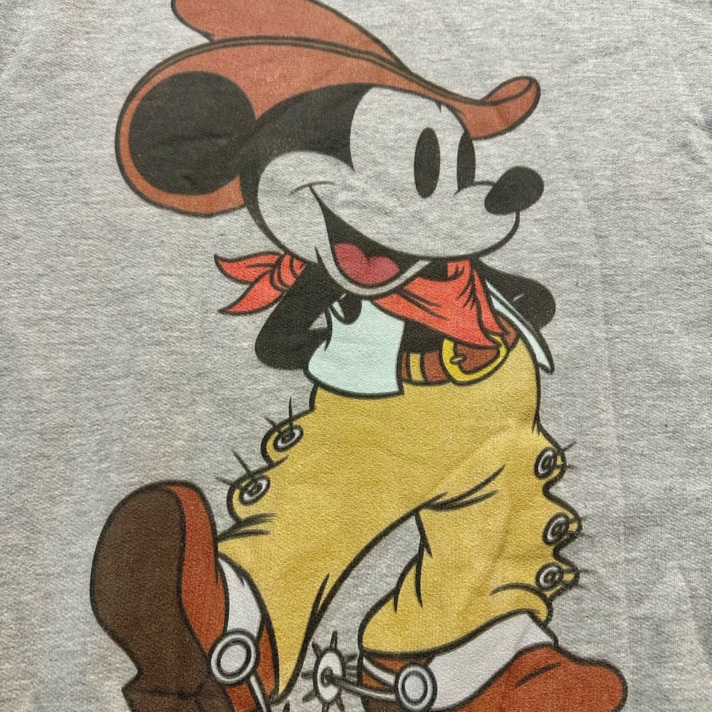 Disney Gray Mickey Mouse Sweater - Picture 2 of 6